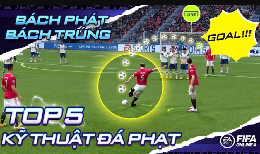 Cùng Keovip.us Tìm Hiểu Bí Quyết Thành Thạo Kỹ Thuật Sút Phạt 4 Kỹ Thuật Sút Phạt